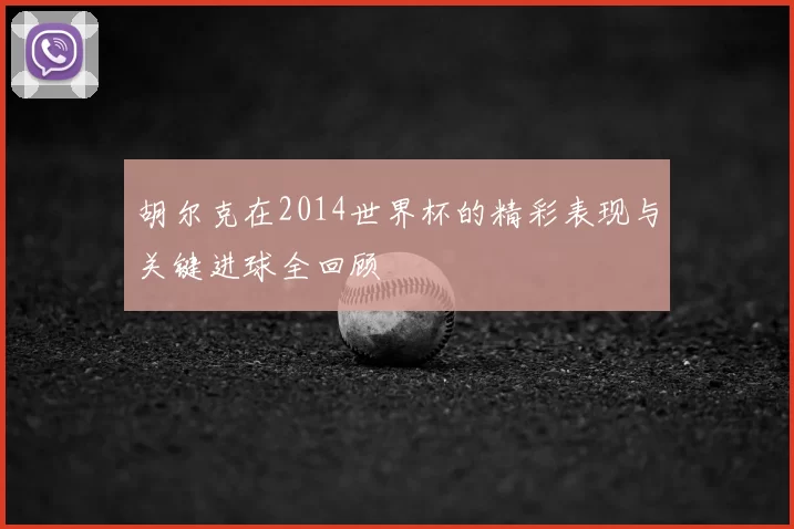 胡尔克在2014世界杯的精彩表现与关键进球全回顾